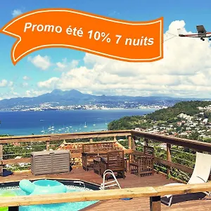  Appartement Piscine Et Vue - F2 Cosy - Anse A L'ane, 3-ilets - 5 Min